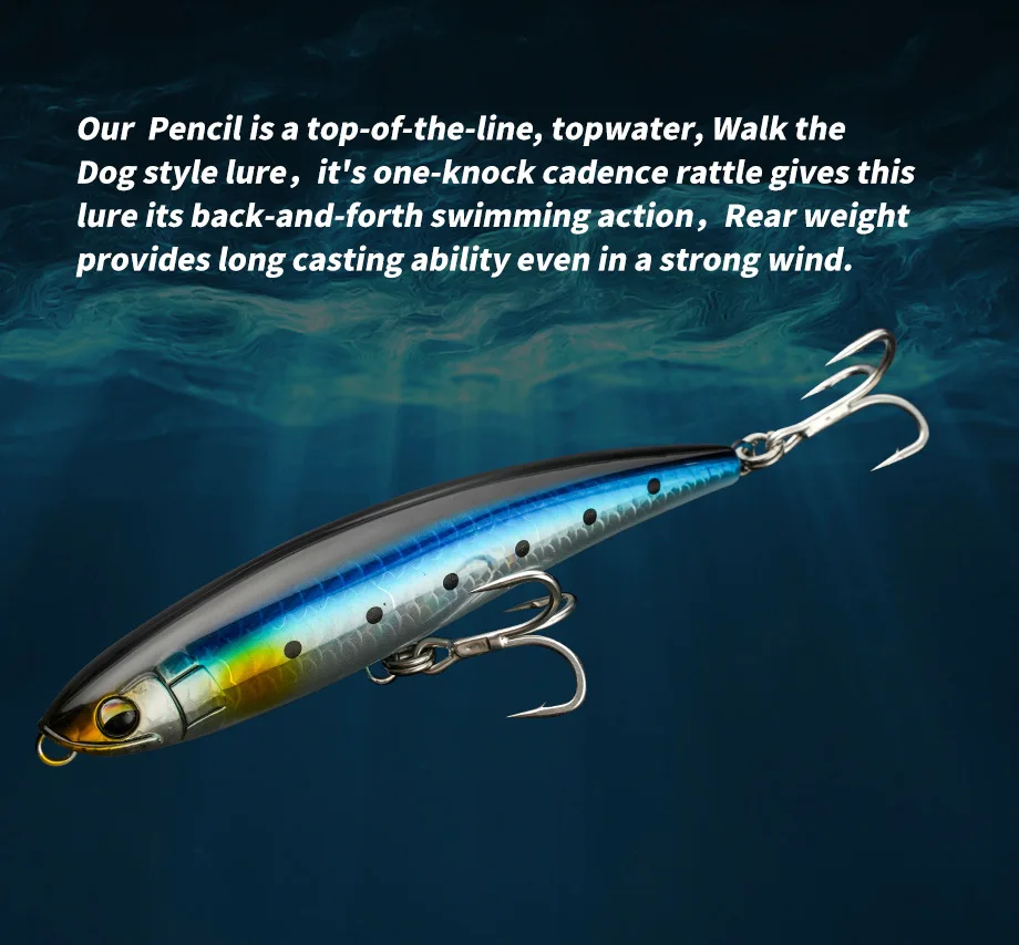 Cheery Stickbait Fishing Lure 160mm 66g Plastic Pencil Lure - view 10