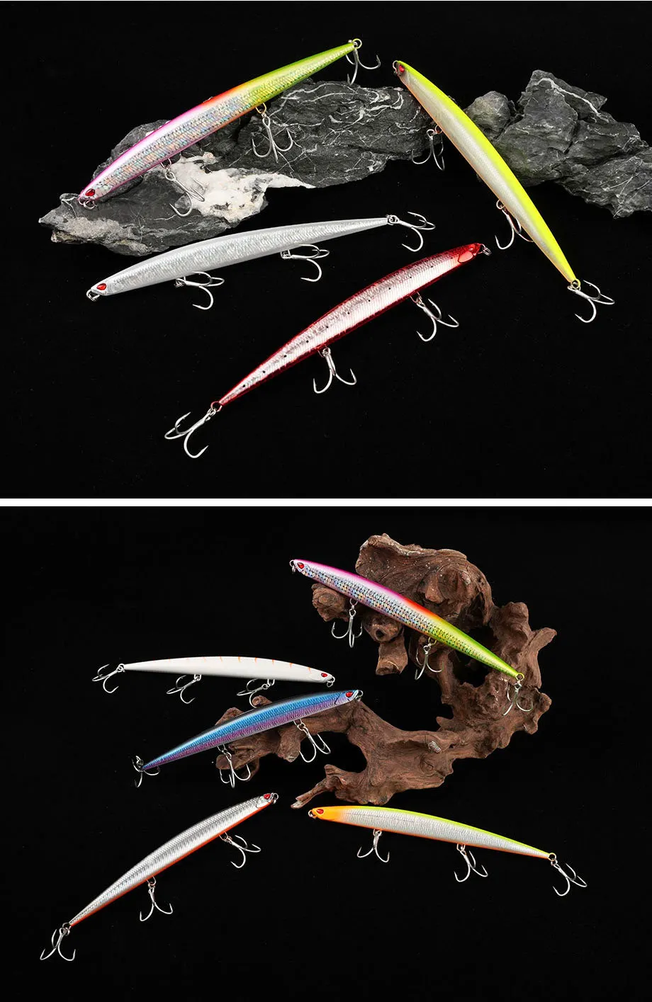 Cheery New 180mm 52g Tuna Hard ABS Pencil Lure - view 10