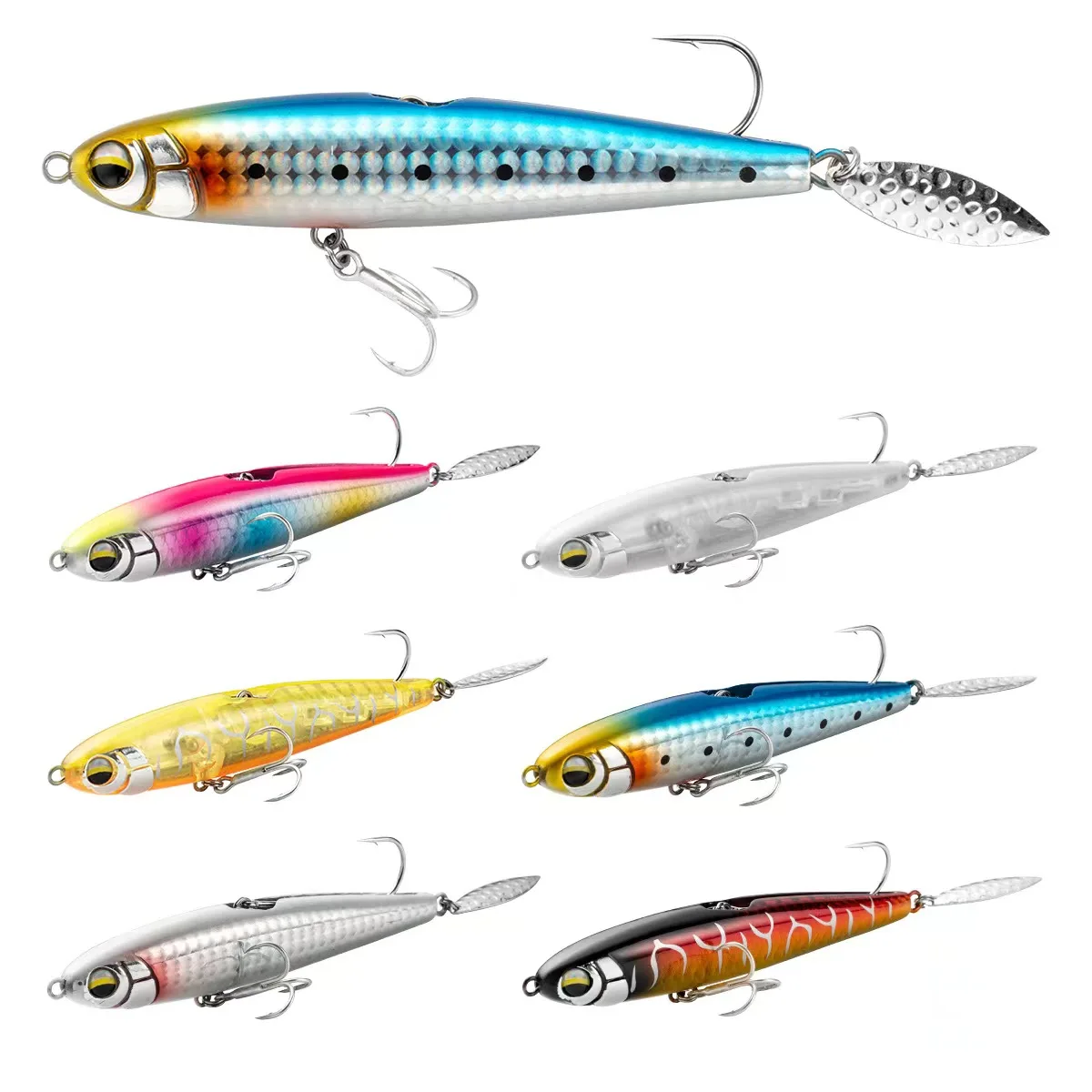 Cheery 100mm 25g 30g Lock or ABS Pencil Lure - view 7