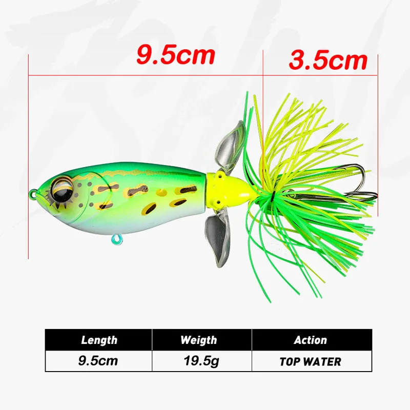 Cheery 9 5cm 19 5g Floating Plastic Hard Lure - view 4