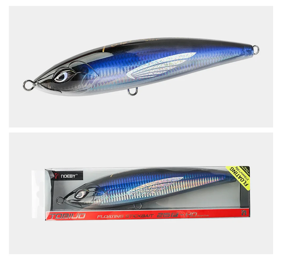 NOEBY 215mm 128g Floating Fishing Lure ABS Pencil Lure - view 13