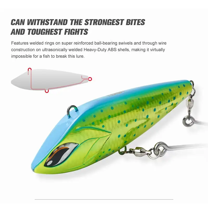 CHEERY Sinking Lure Hard Ball Bearing ABS Hard Lure - view 2