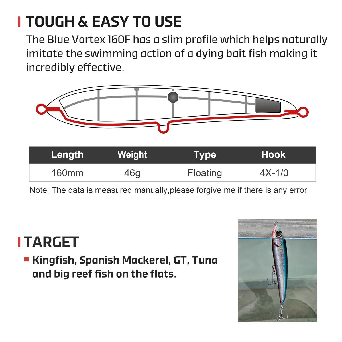CHEERY Top Water Gt Popper Casting ABS Pencil Lure - view 5