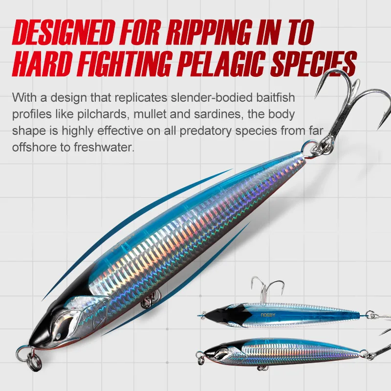 CHEERY 160mm 190mm Top Water Good ABSPlastic Lure - view 4