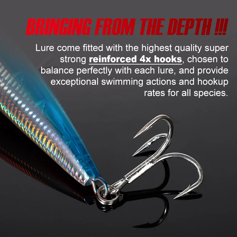 CHEERY 160mm 190mm Top Water Good ABSPlastic Lure - view 5