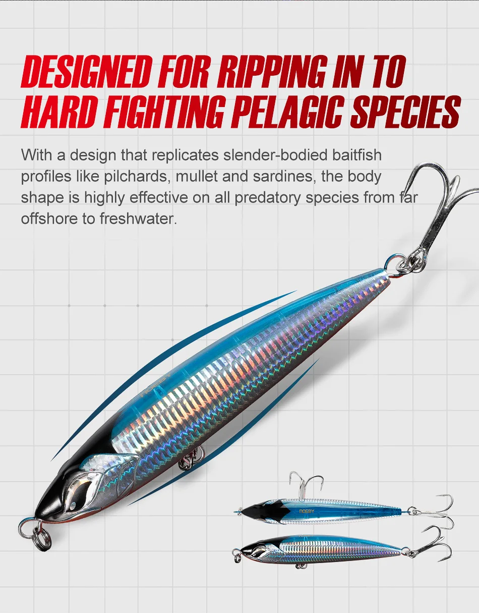 CHEERY 160mm 190mm Top Water Good ABSPlastic Lure - view 12