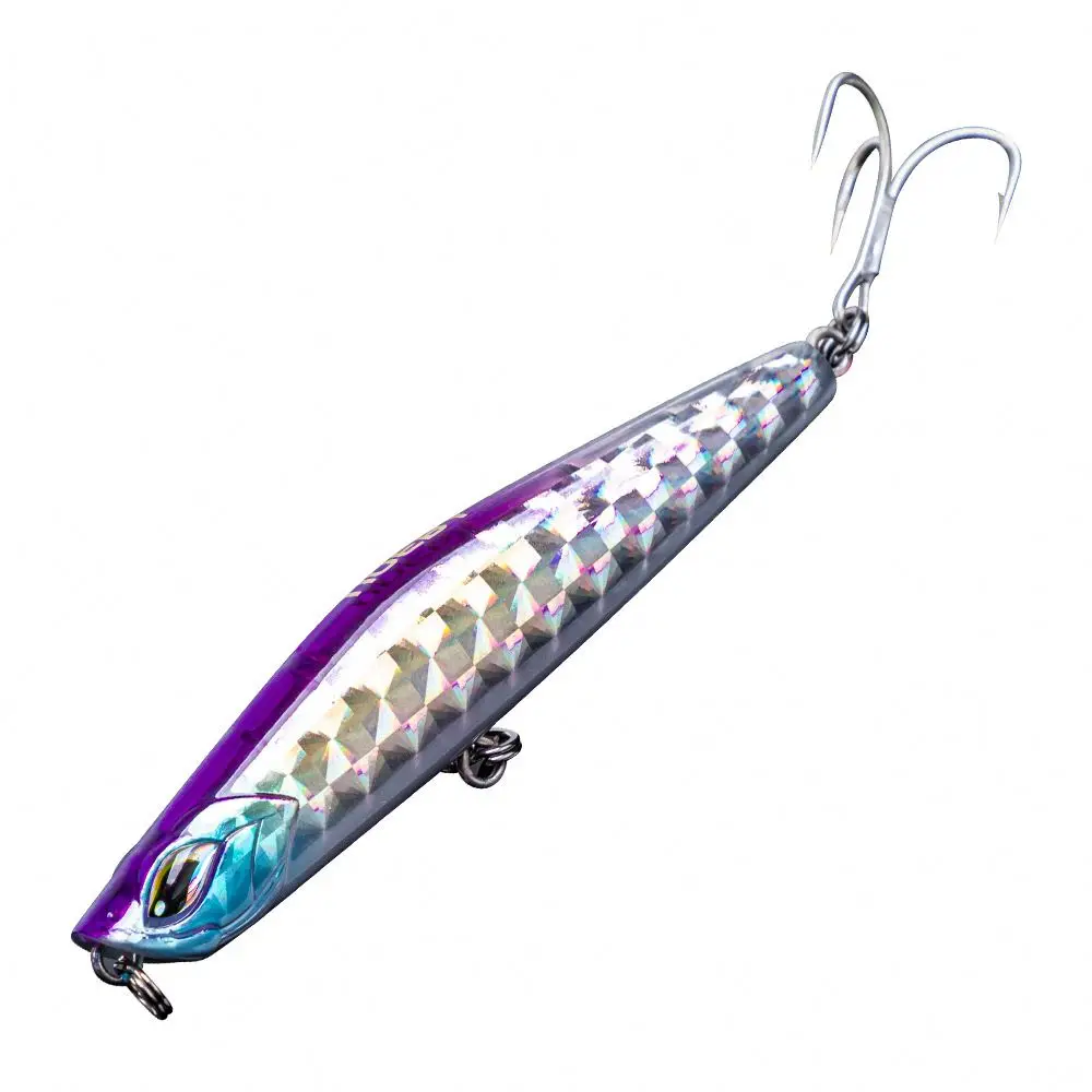 Sinking Pencil Lure 99mm Luminous Fishing Silicone Lure, Slice, Powdery, Lure Accessories, Integrated Bait, Floating Bait - view 2