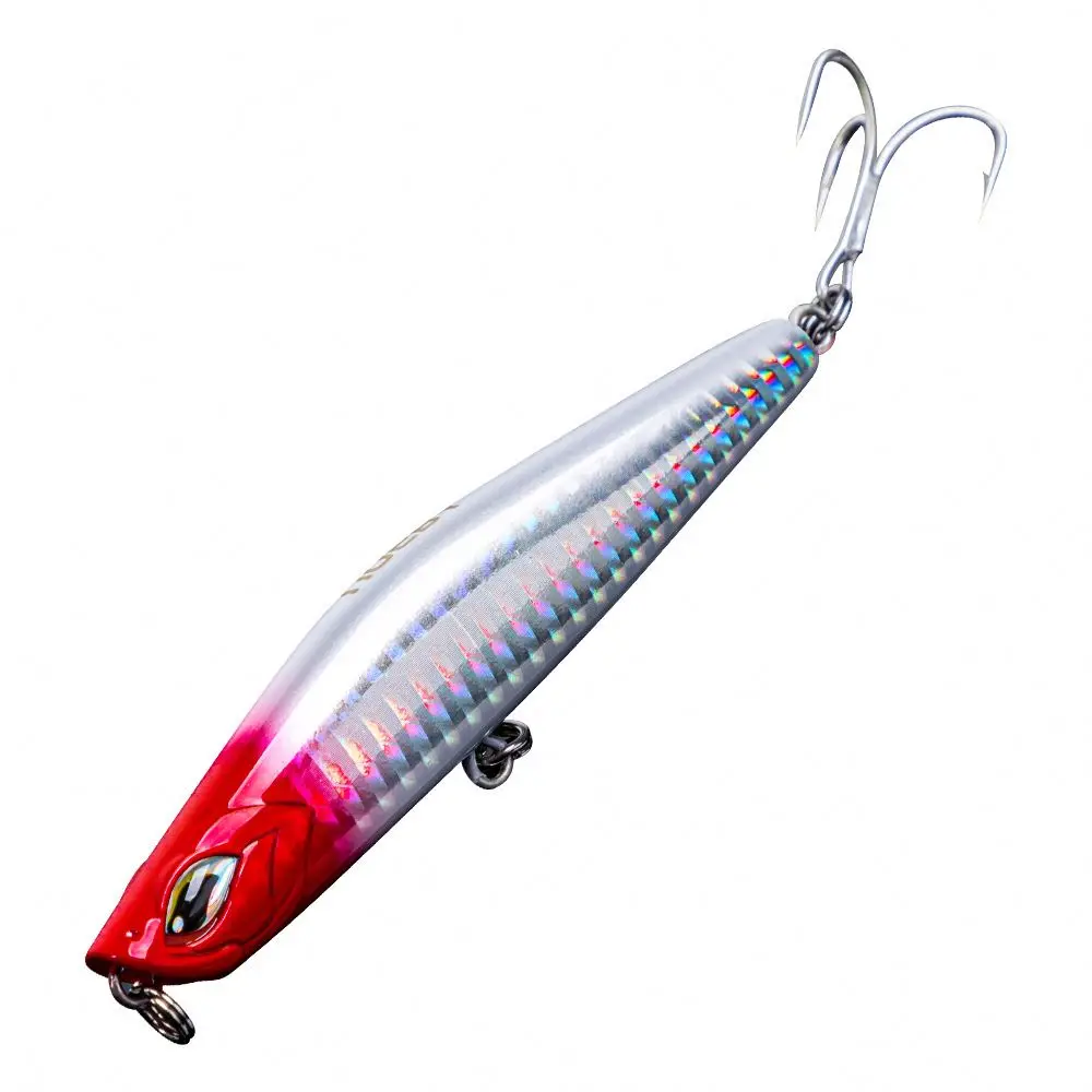 Sinking Pencil Lure 99mm Luminous Fishing Silicone Lure, Slice, Powdery, Lure Accessories, Integrated Bait, Floating Bait - view 6