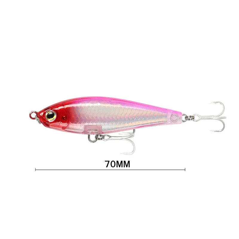 Cheery 70mm 7 8g Slow Sinking ABS Lure Kit - view 14