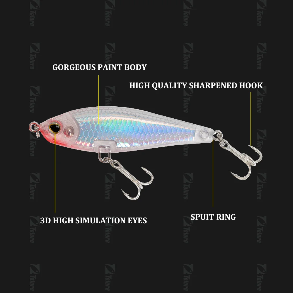 Minnow 70mm 7 8g Pencil Fishing Plastic Pencil Lure - view 3
