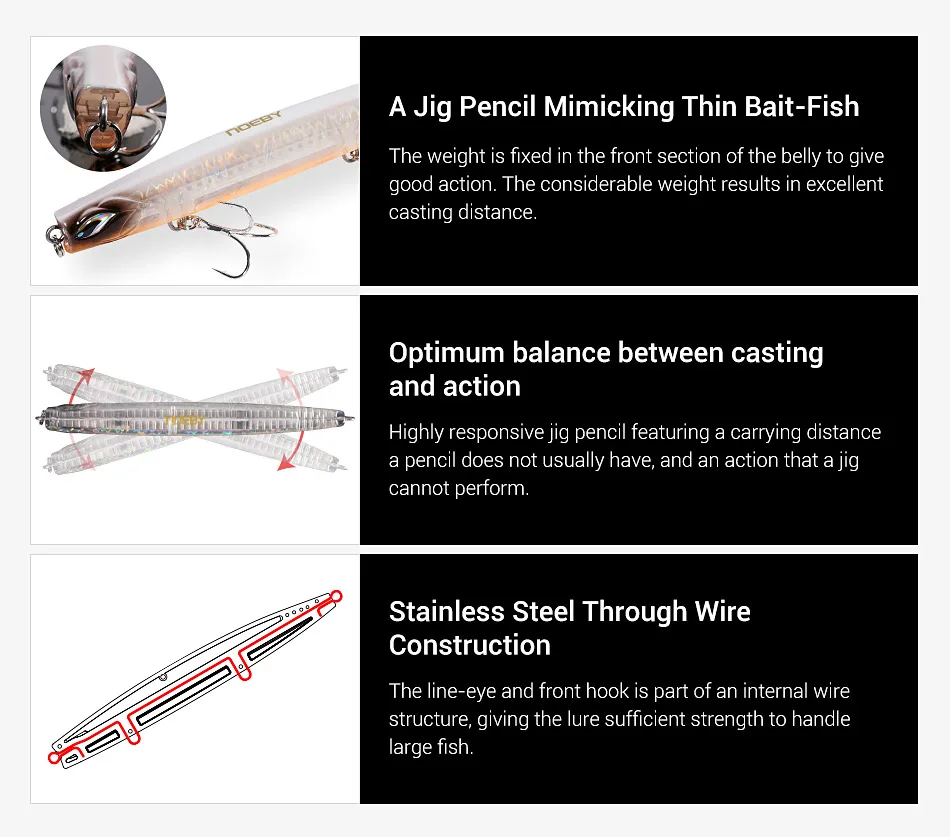 Sinking Fish Bait 130mm 38g Silicone Various Lure, Various - view 9