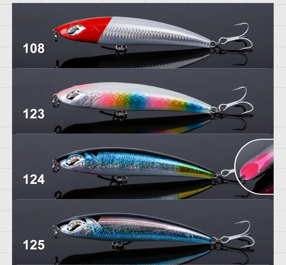 CHEERY Sinking Pencil Fishing Lure 115mm ABS Pencil Lure - view 9