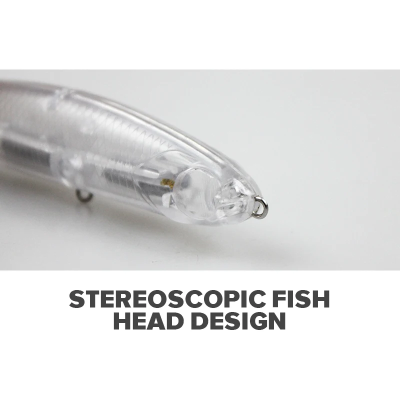 Lures Fishing Unpainted Plastic Lure Blank ABS Lure - view 3