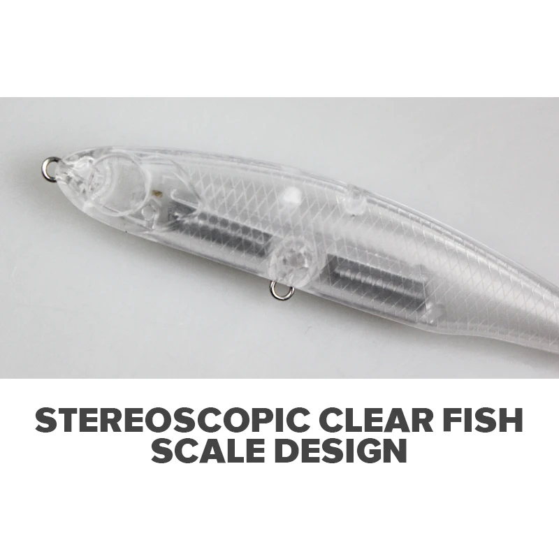 Lures Fishing Unpainted Plastic Lure Blank ABS Lure - view 4