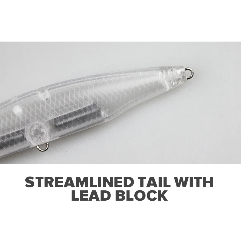 Lures Fishing Unpainted Plastic Lure Blank ABS Lure - view 5