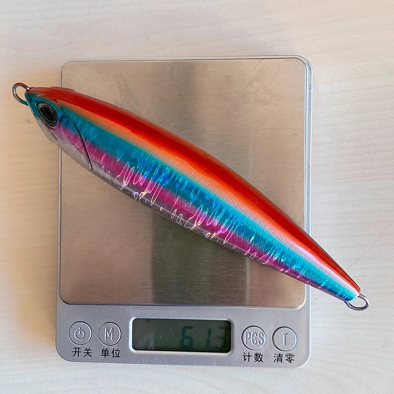 Crankbait Musky Sublimation Popper Topwater Body ABS Pencil Lure - view 13