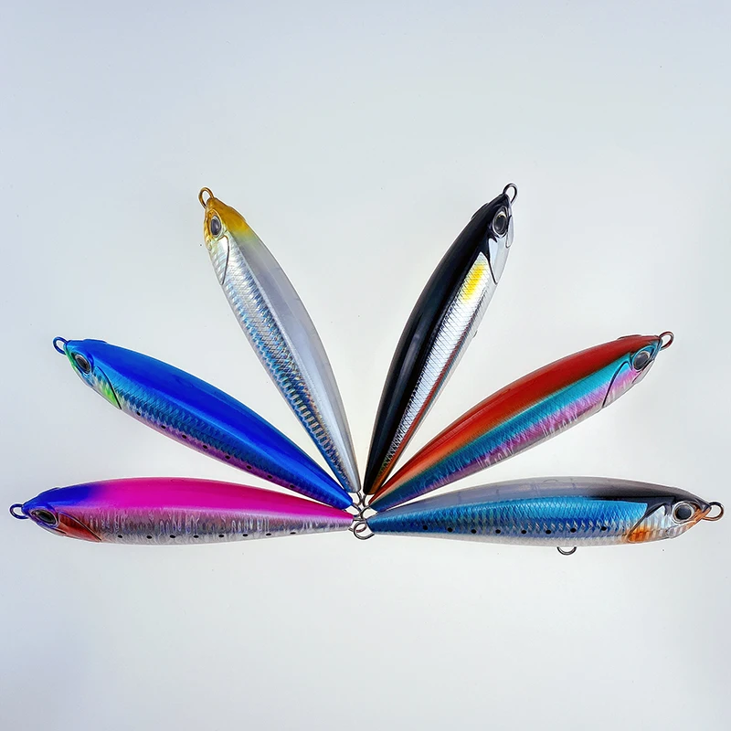 Crankbait Musky Sublimation Popper Topwater Body ABS Pencil Lure - view 15