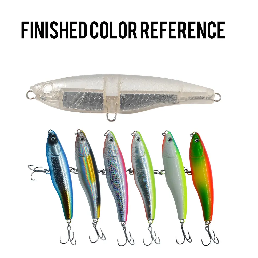 Surface Minnow Pencil Hard Crankbait Musky ABS Multi-Species Lure - view 5