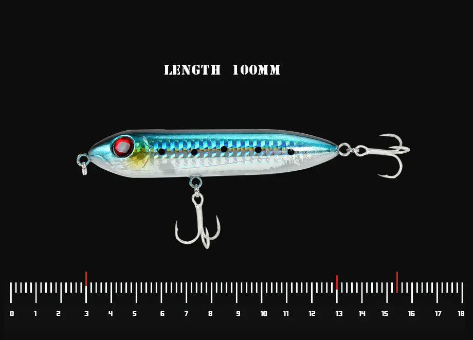 Cheery Cheery 100mm 14g Hard Plastic Abs plastic Pencil Lure - view 6