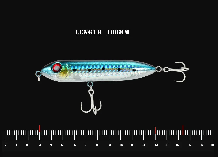 Cheery Cheery 100mm 14g Hard Plastic Abs plastic Pencil Lure - view 11