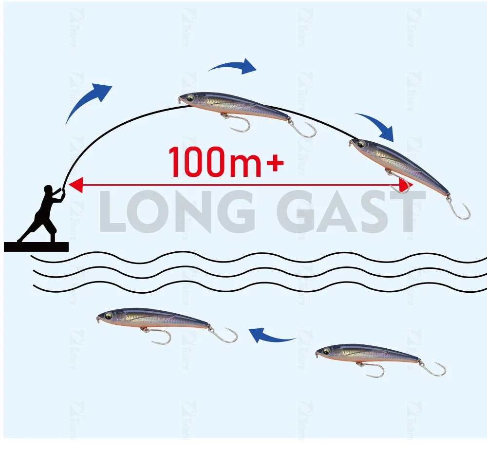 Cheery New Artificial Bait 50g 120mm ABS Pencil Lure - view 12