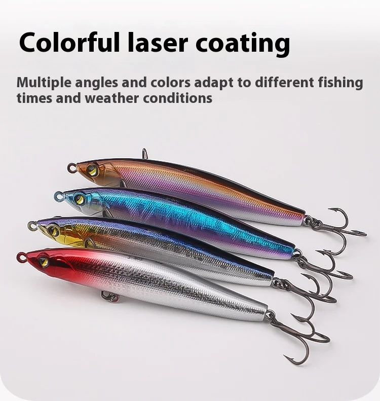 Cheery Casting Lure Whitefish Crank Bait ABS Lure Accessories - view 11