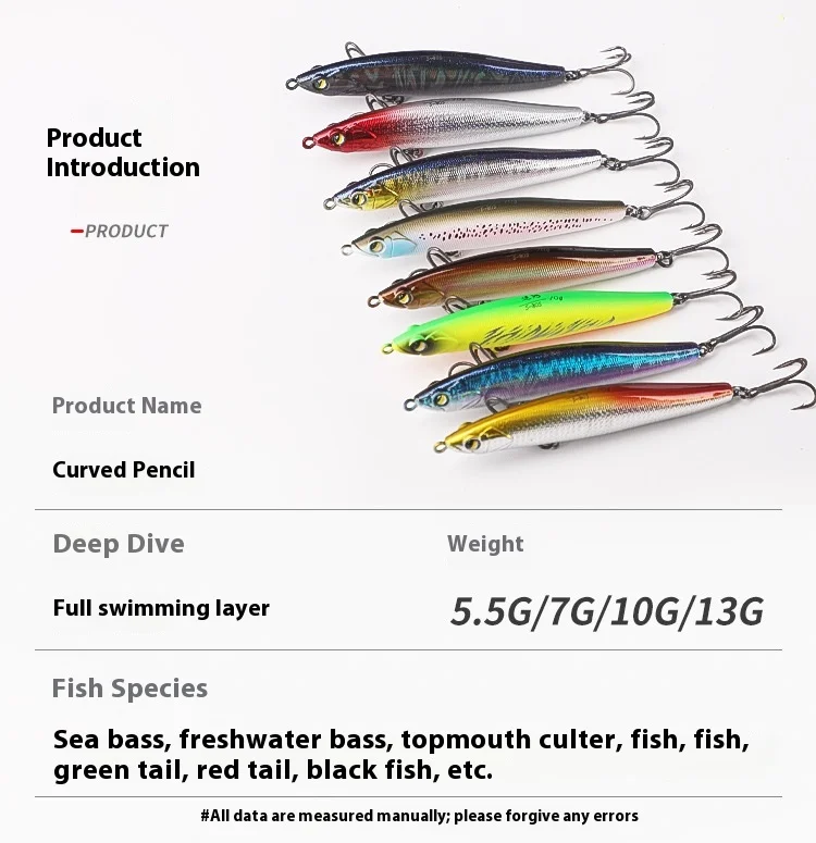 Cheery Casting Lure Whitefish Crank Bait ABS Lure Accessories - view 12
