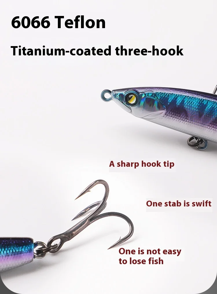 Cheery Casting Lure Whitefish Crank Bait ABS Lure Accessories - view 14