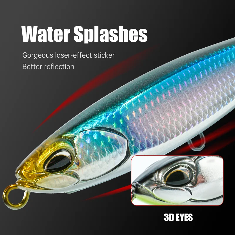 ZOZ 190mm 77g Floating Artificial Hard ABS Pencil Lure - view 4