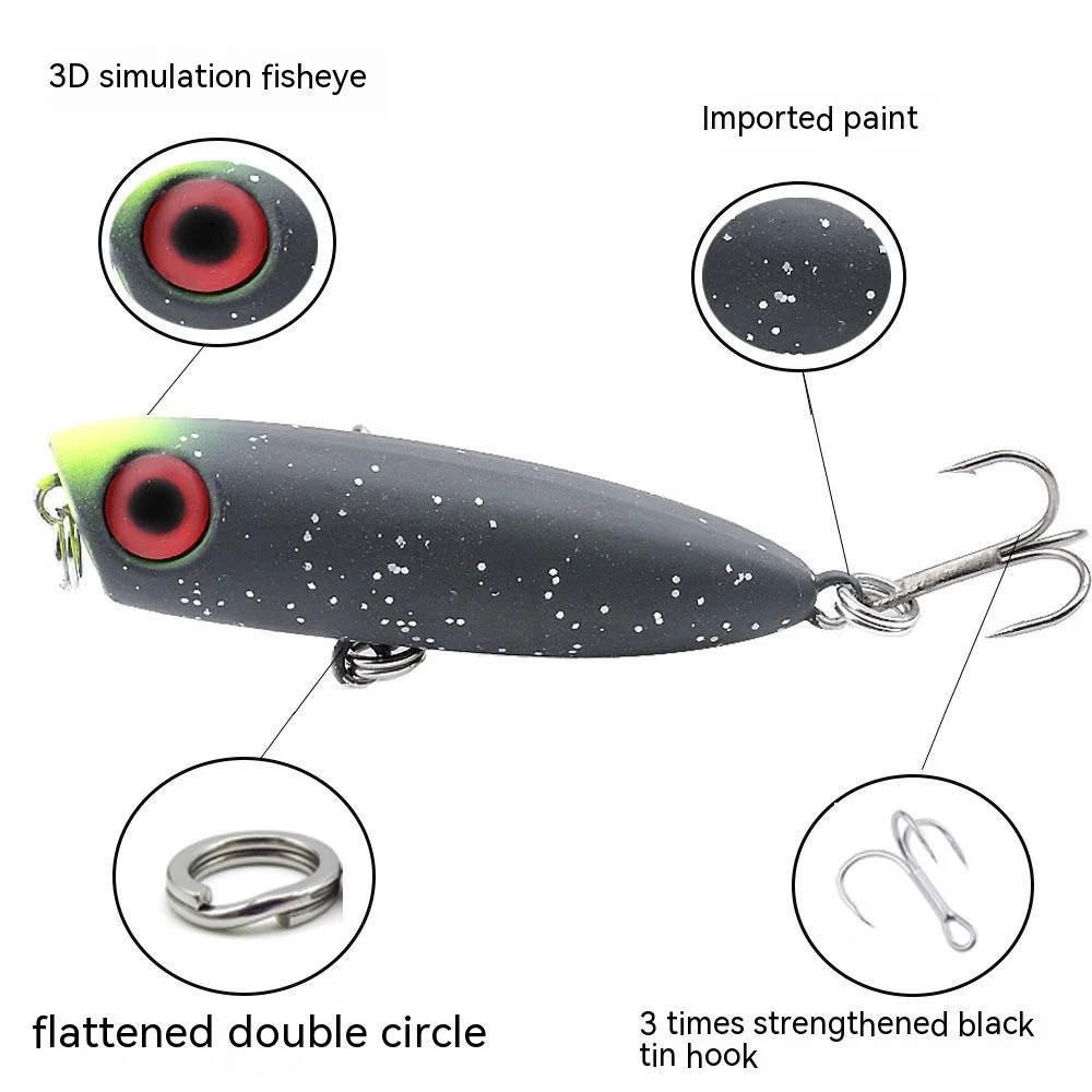 3 0g 4 3cm Fishing Lures Plastic Hard Lure - view 2