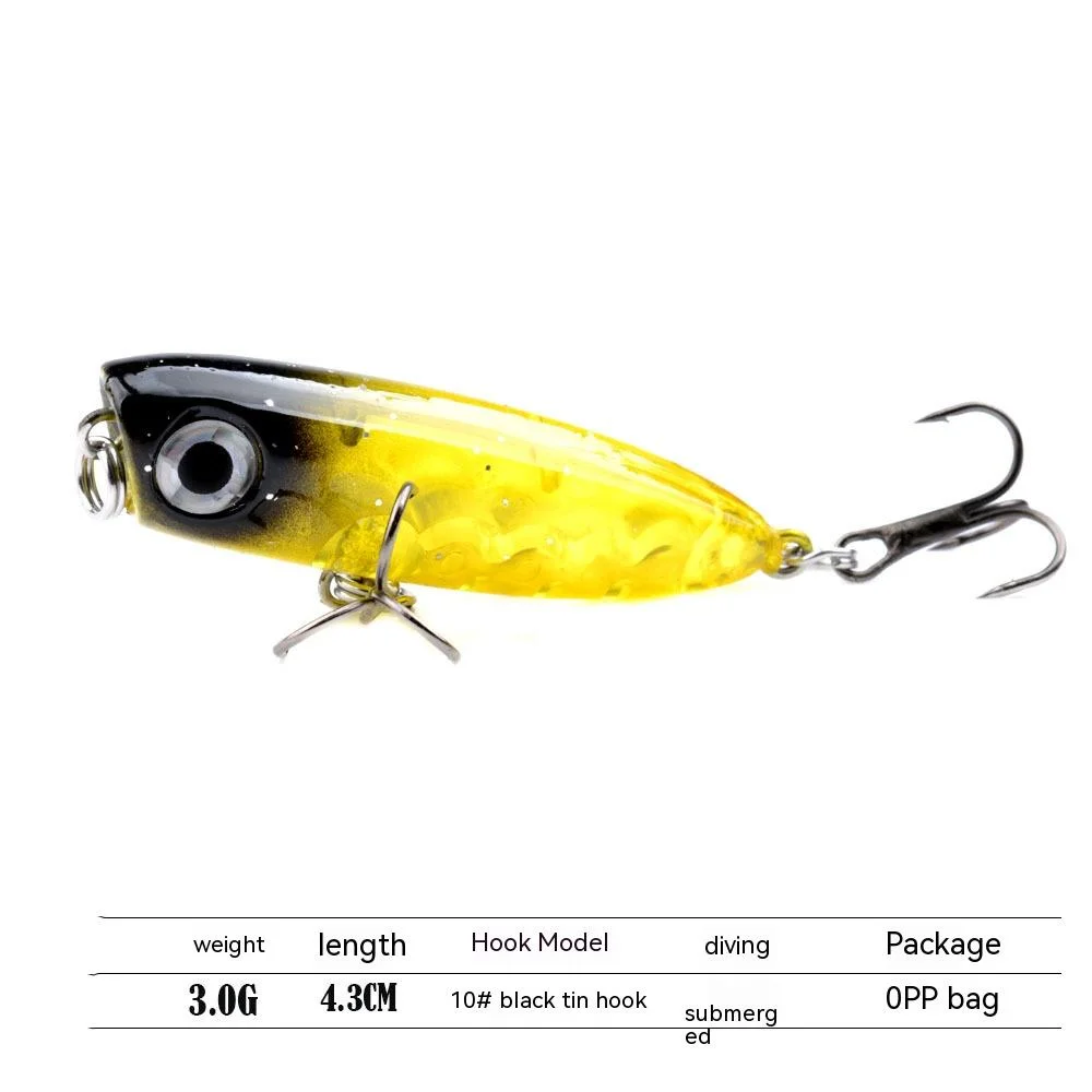 3 0g 4 3cm Fishing Lures Plastic Hard Lure - view 3