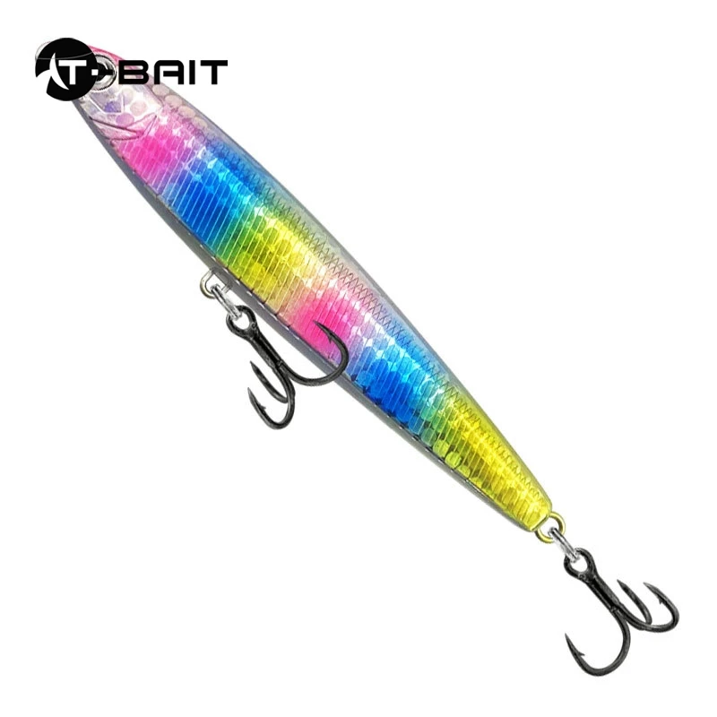 Bass Fishing Slow Sinking Minnow Swim ABS, Metal, Plastic, Various Pencil Lure - view 6