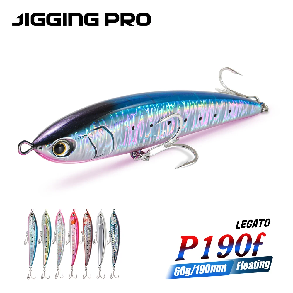 Jigging Pro 190mm 60g Hard Bait ABS Pencil Lure - view 3