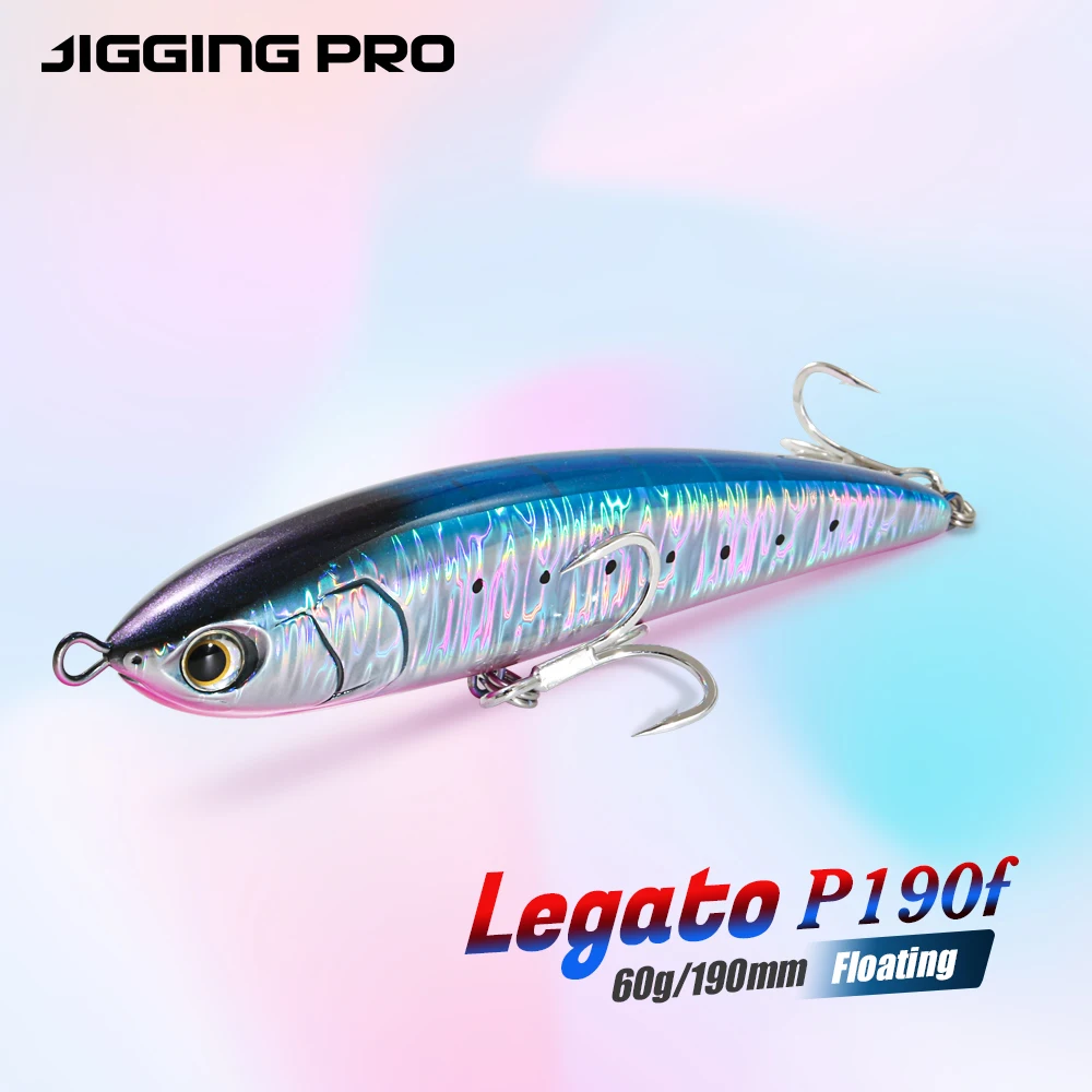 Jigging Pro 190mm 60g Hard Bait ABS Pencil Lure - view 7