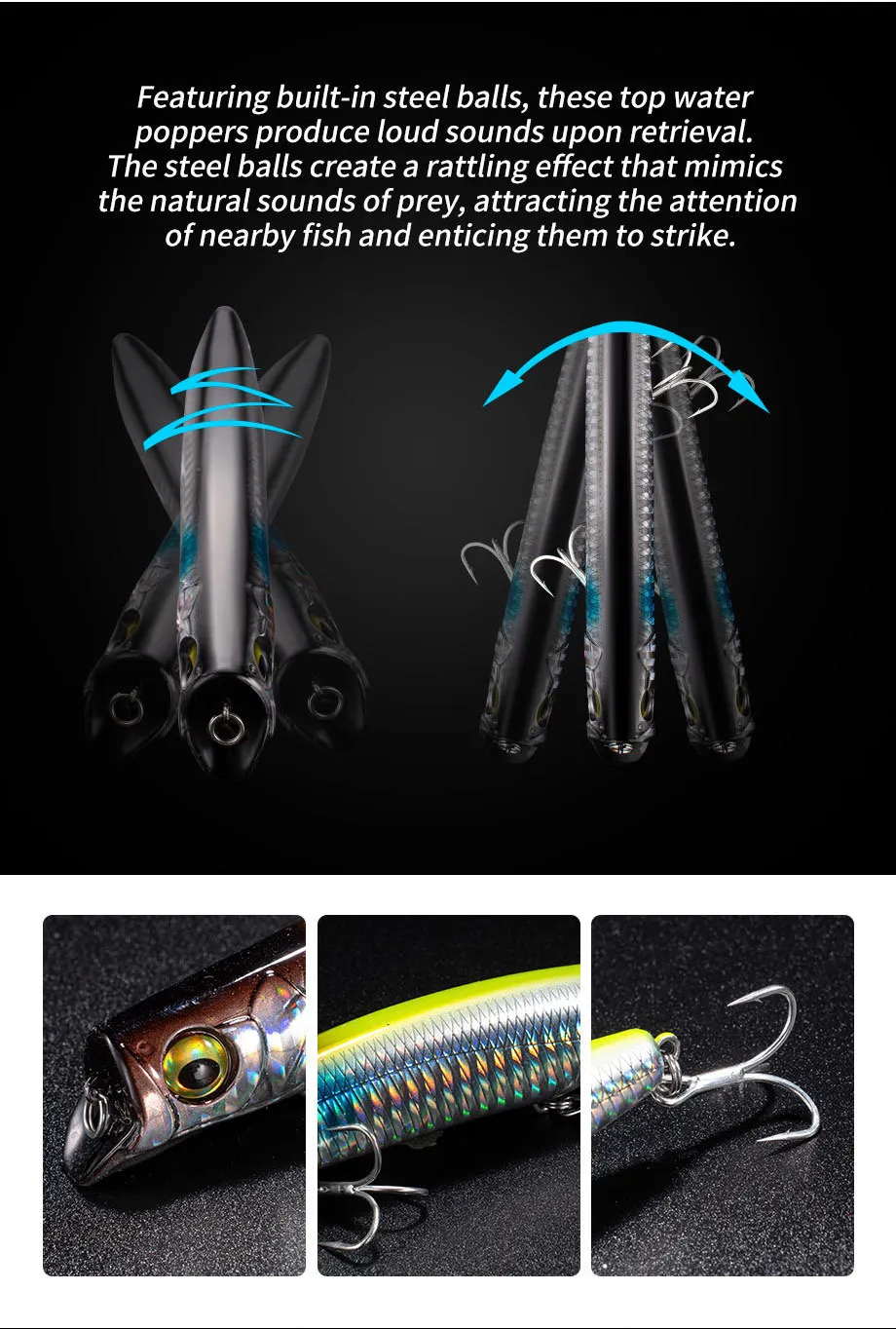 Cheery 12cm 21 7g Deep Diving ABS, Plastic Minnow Lure - view 12