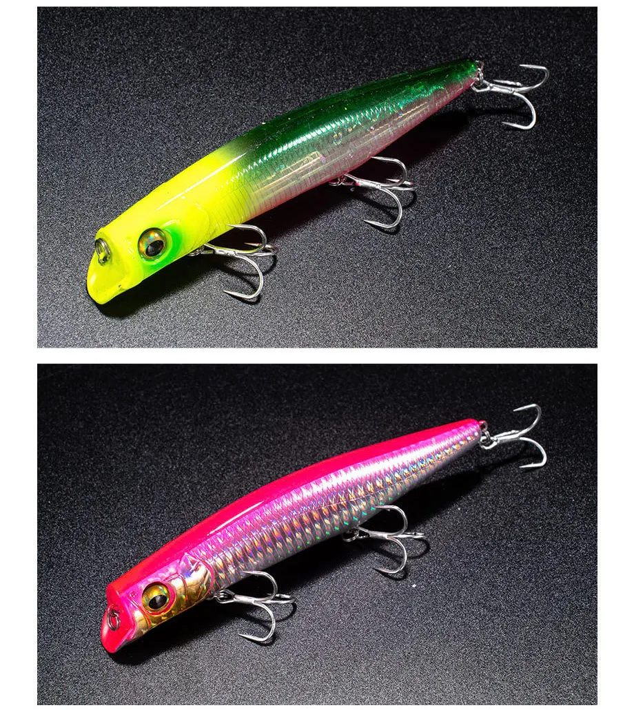 Cheery 12cm 21 7g Deep Diving ABS, Plastic Minnow Lure - view 13