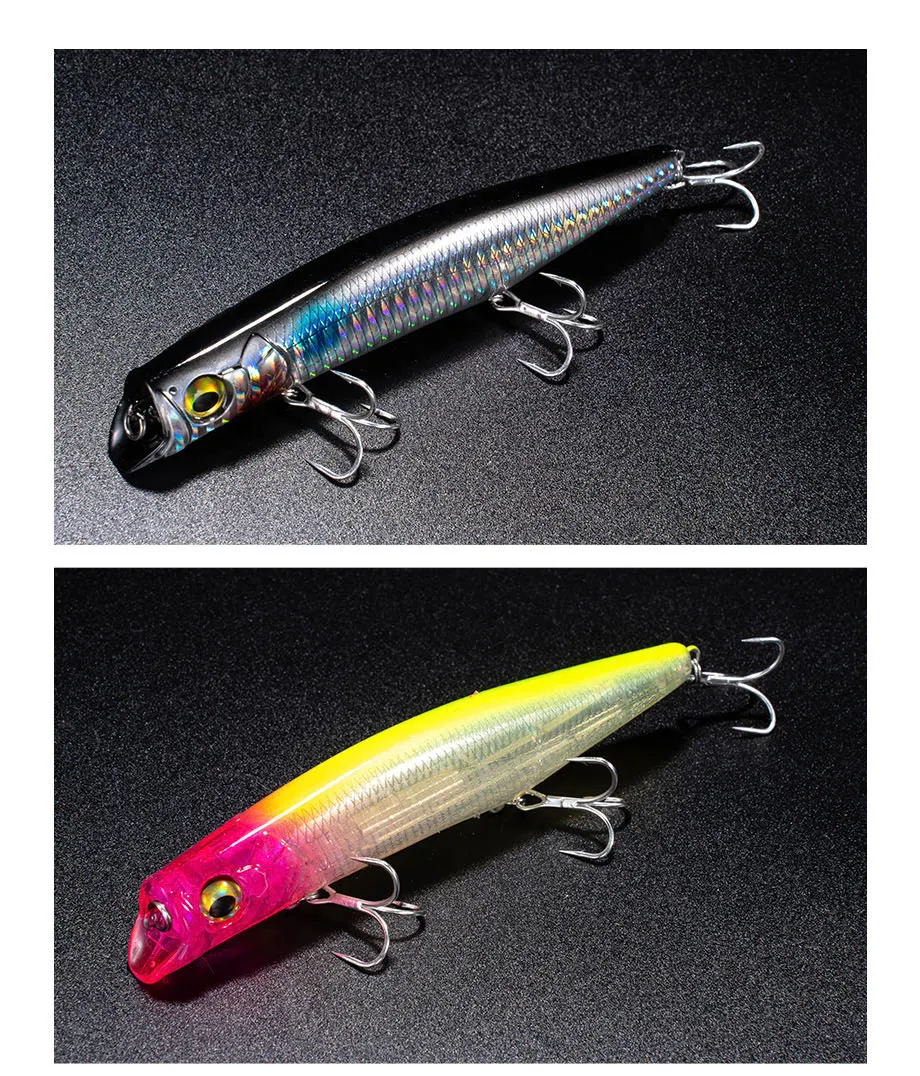 Cheery 12cm 21 7g Deep Diving ABS, Plastic Minnow Lure - view 17