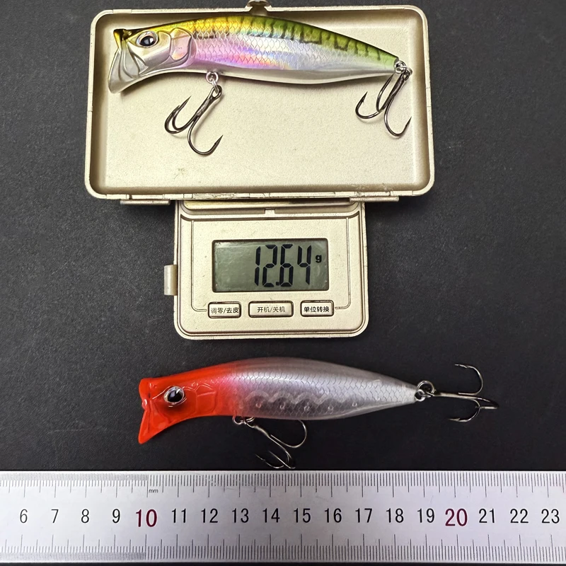Cheery 80mm 12G Topwater Whopper Popper ABS Popper Lure - view 8