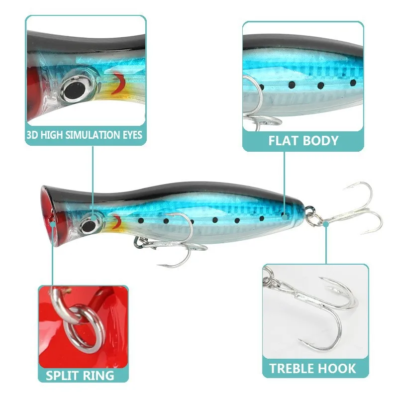 CHEERY Custom Wholesale ABS Plastic 120mm ABS Jigbait Lure - view 2