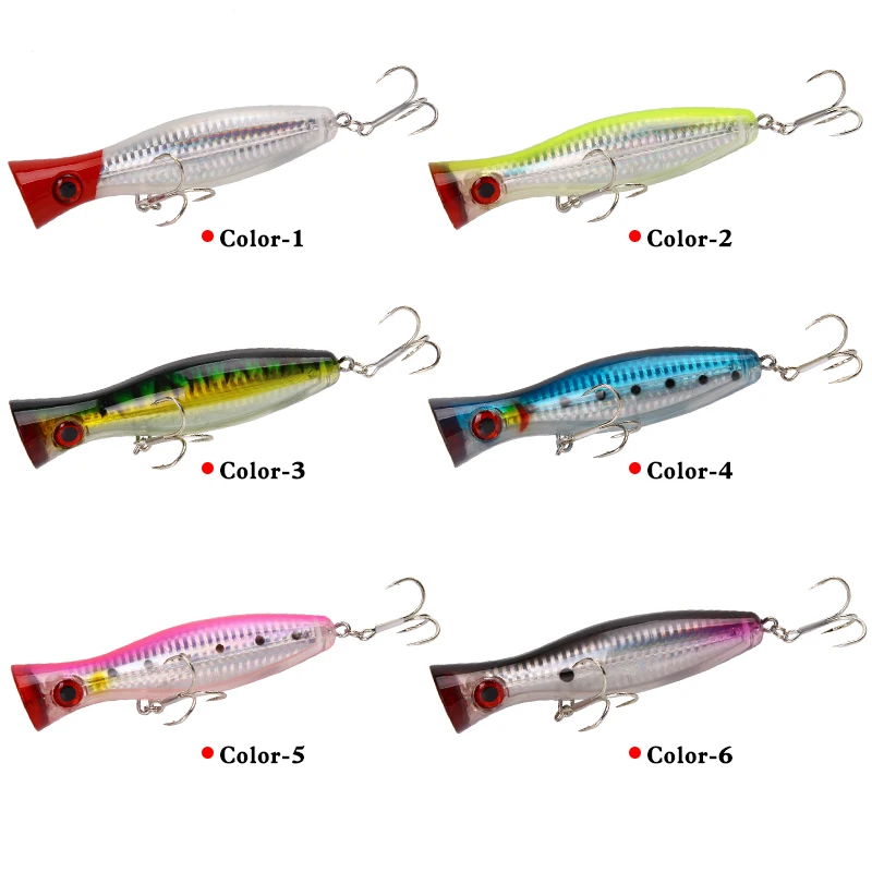 Large Popper Lure 12 5cm 40g ABS Plastic Popper Lure - view 5