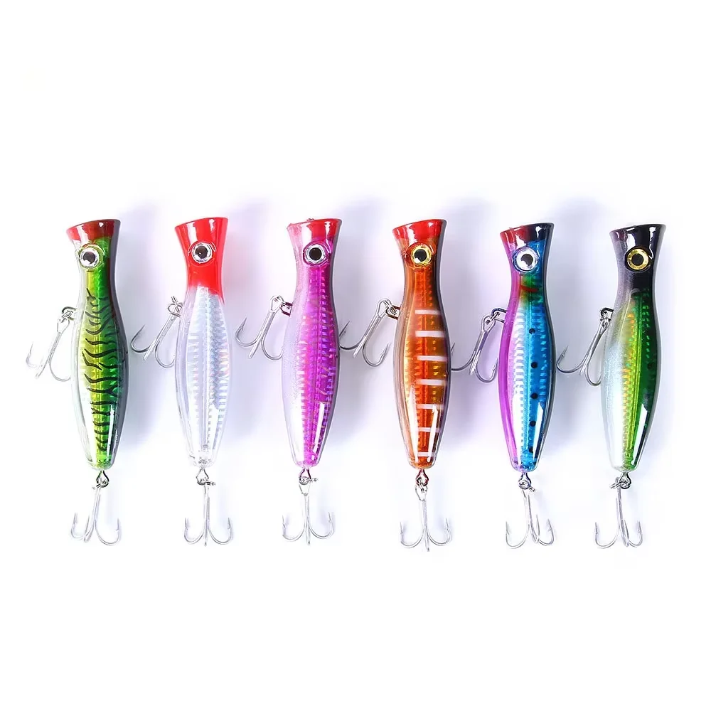 CHEERY Topwater Floating Popper Hard Fishing Metal, Plastic Popper Lure - view 7