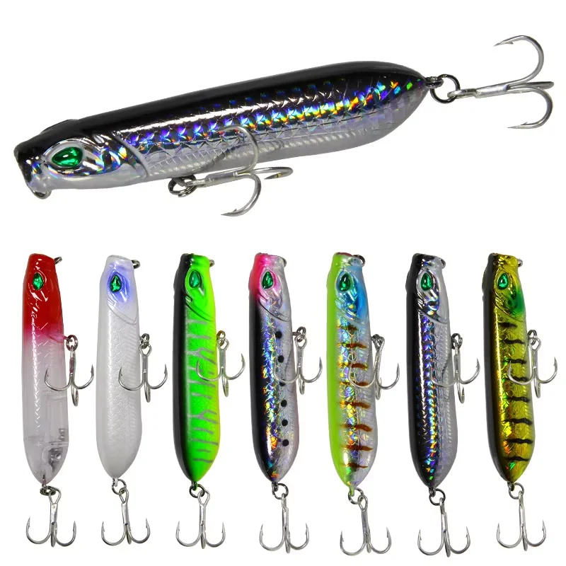 Premium Topwater Popper Bass Fishing Lure