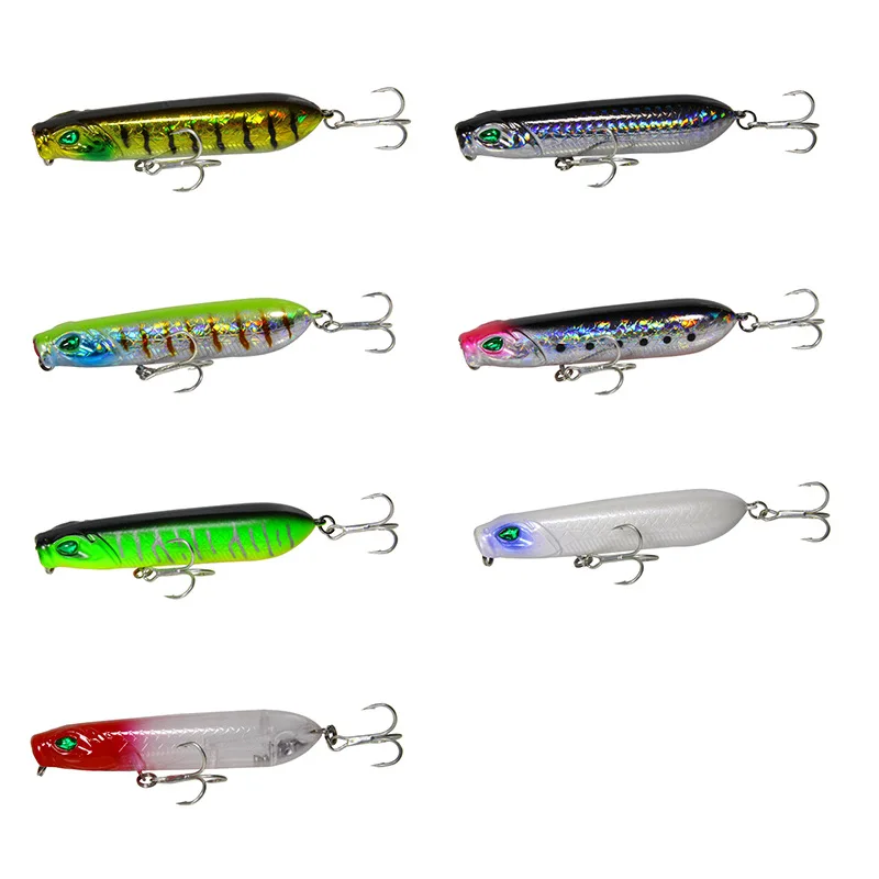 Premium Topwater Popper Bass Fishing Lure Silicone Multi-Species Lure - view 13