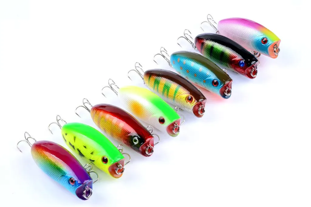 High Quality 60mm 10 4g Mini ABS Popper Lure - view 8