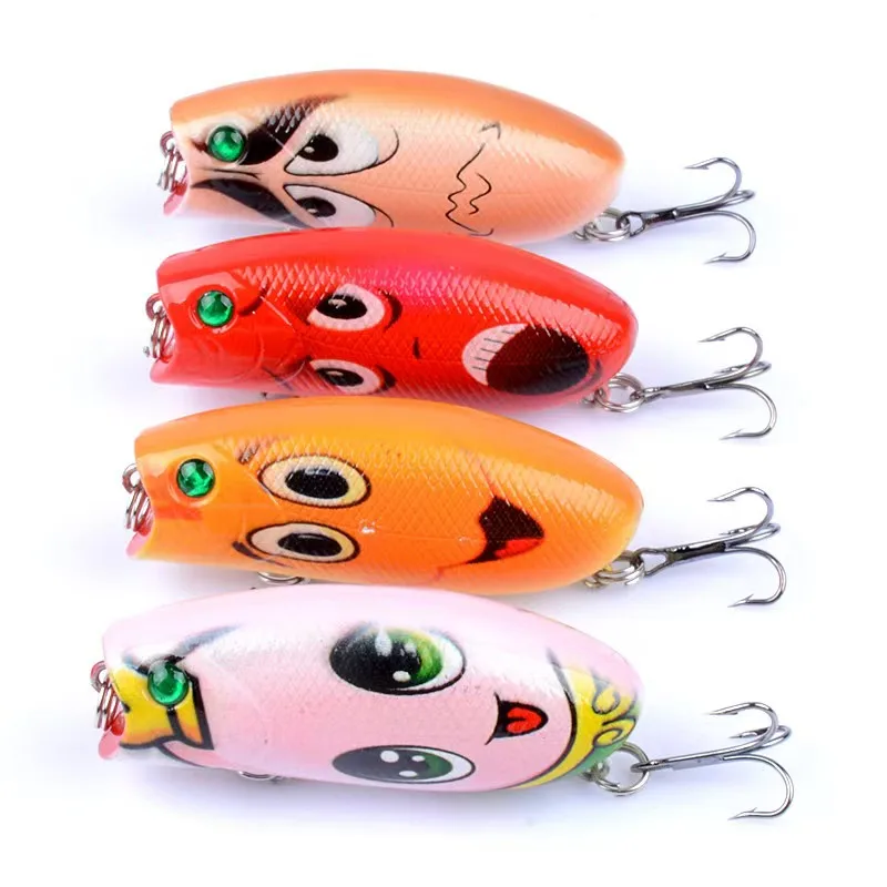High Quality 60mm 10 4g Mini ABS Popper Lure - view 13