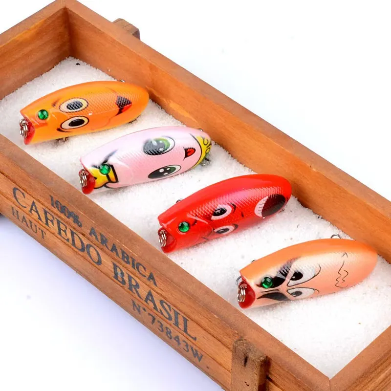 High Quality 60mm 10 4g Mini ABS Popper Lure - view 16
