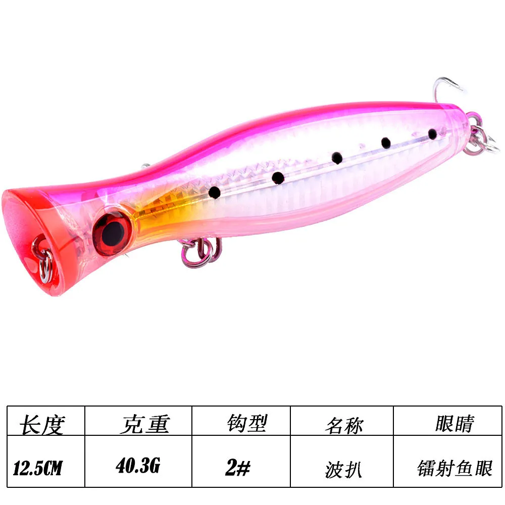 Hotsale 125mm 40g Deep Sea Boat ABSPlastic Swimbait - view 9