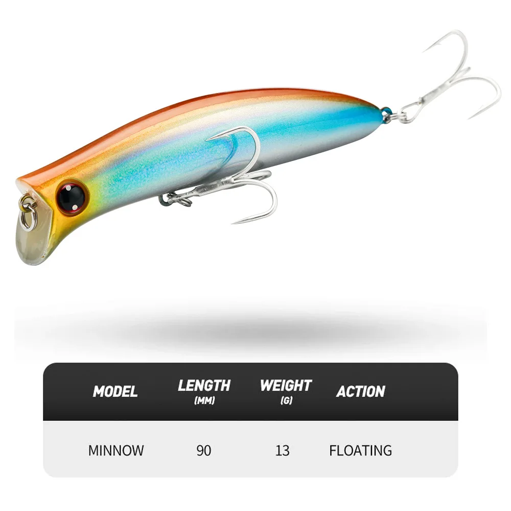 Cheery High Quality 90mm 13g 110mm ABS Minnow Lure - view 4