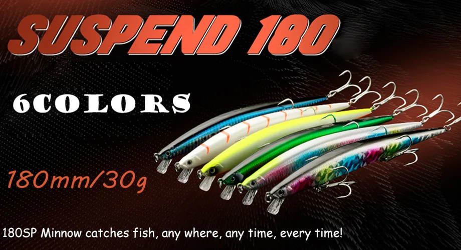 Cheery High Quality 90mm 13g 110mm ABS Minnow Lure - view 15