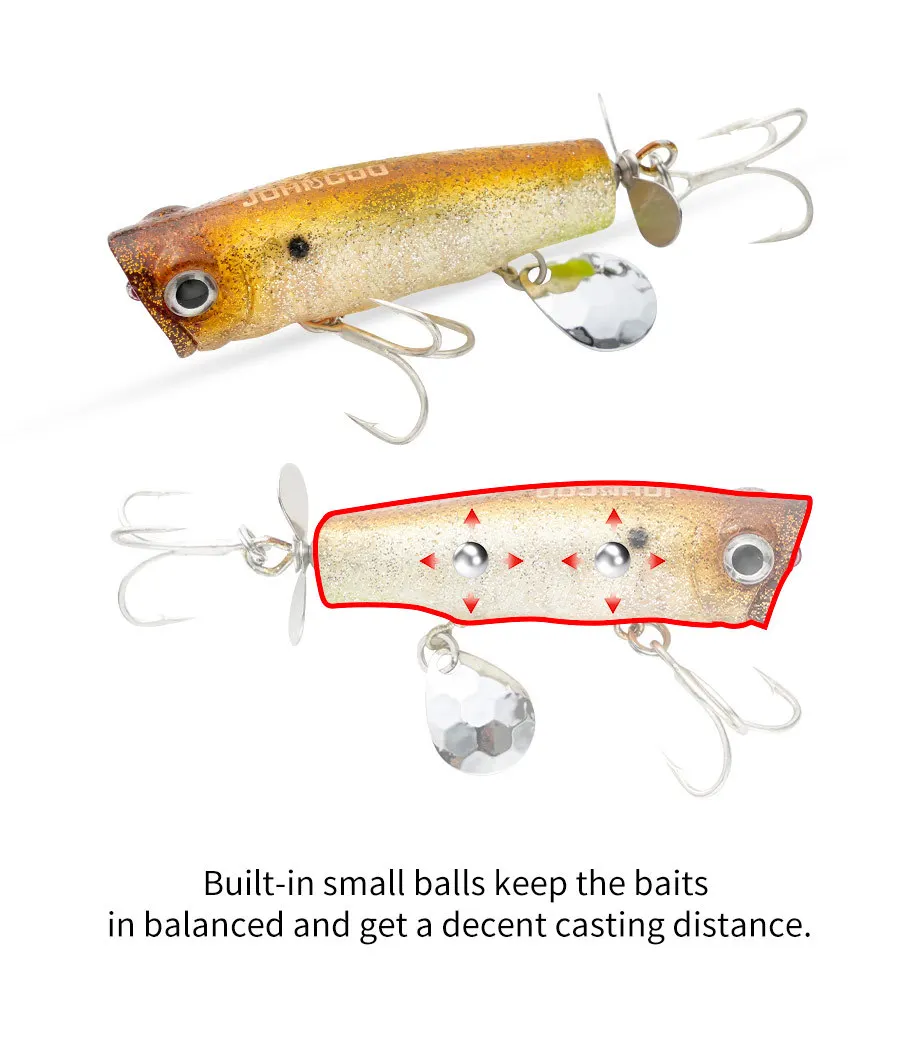 Cheery Long Range Floating Water Wave ABS Lure Kit - view 8